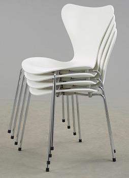 STOLAR, 4st, "Sjuan", Arne Jacobsen, Fritz Hansen.