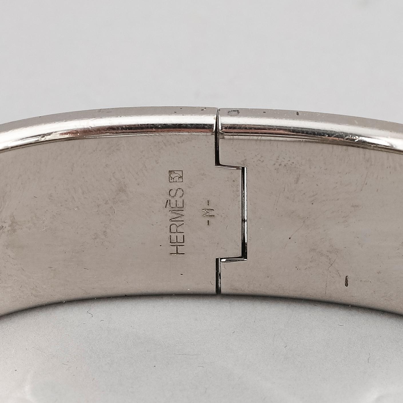 HERMÈS, armband, "Clic H".