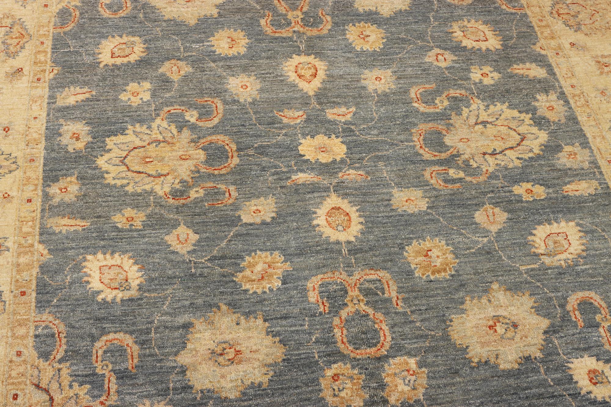 An Ushak rug, c. 242 x 165 cm.
