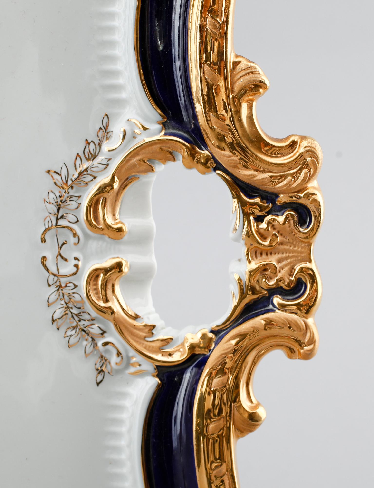BRICKA, porslin, Meissen, 1900-talets mitt.