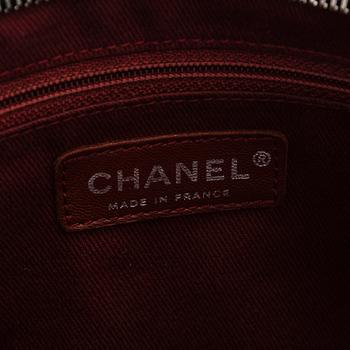 Chanel, a black caviar leather handbag, 2008-09.