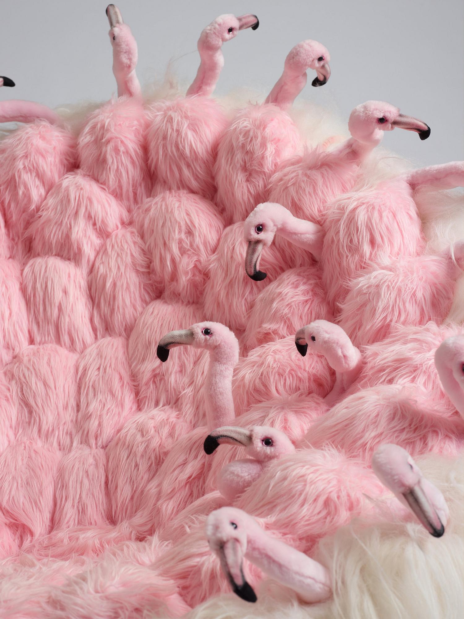 Alexis Verstraeten & Pauline Montironi, "Miss Flamingo" fåtölj, AP Collection, ed. AP1, Belgien 2017.