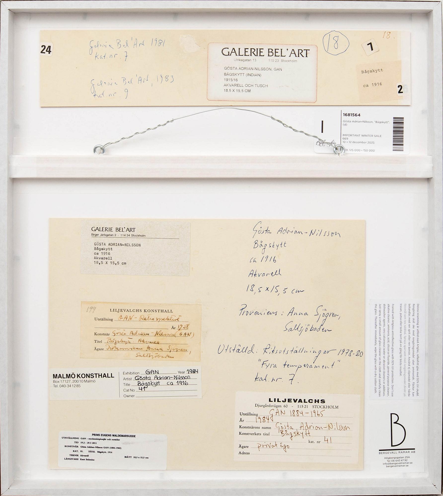 Gösta Adrian-Nilsson, "Bågskytt".