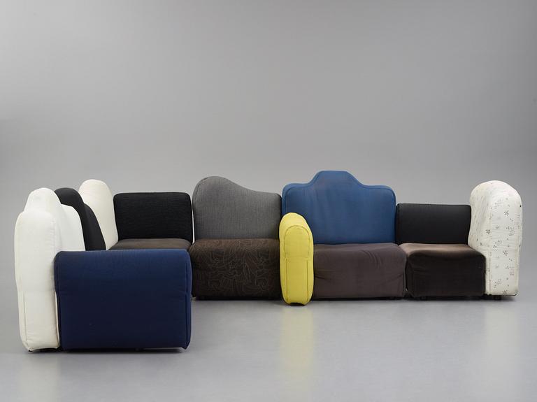 Gaetano Pesce, Gaetano Pesce, a modular 'Cannaregio', sofa, Cassina, Italy, post 1987.