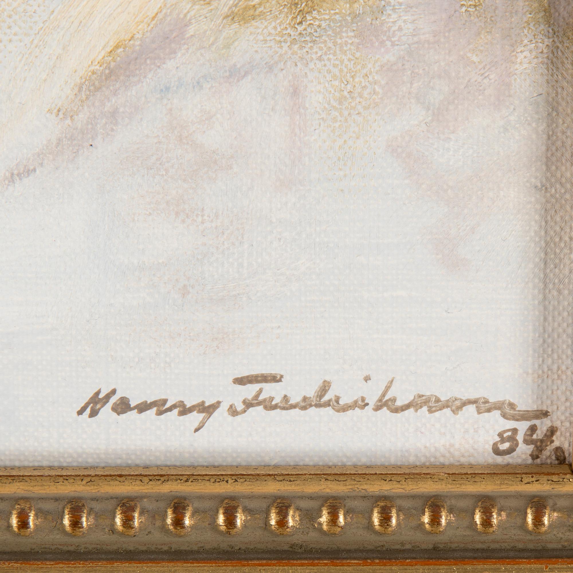 HENRY FREDRIKSSON, oil on canvas, signed and dated -84.