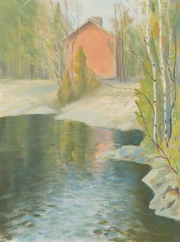 BORIS MIKOJAN, oil on canvas, signed and dated -78.