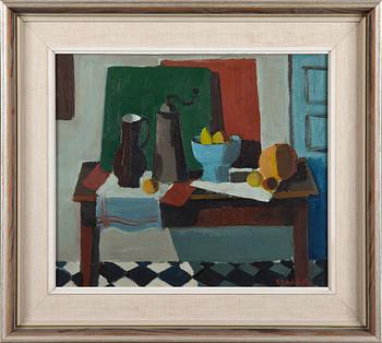 GERHARD NORDSTRÖM, olja på pannå. Sigenard.