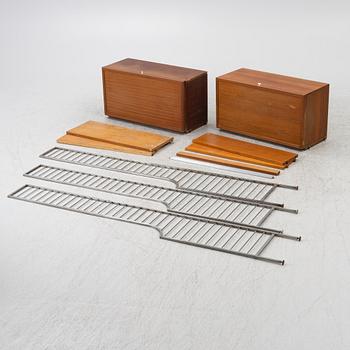 Nils Strinning, String shelf, "Continental", mid-20th century.
