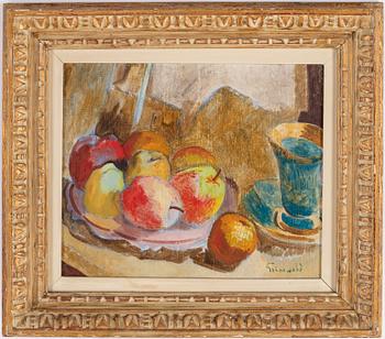 Isaac Grünewald, Still life with apples.