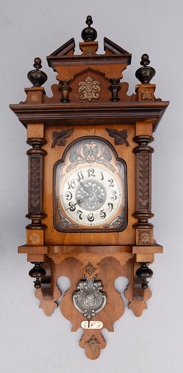 VÄGGPENDYL, sent 1800-tal.