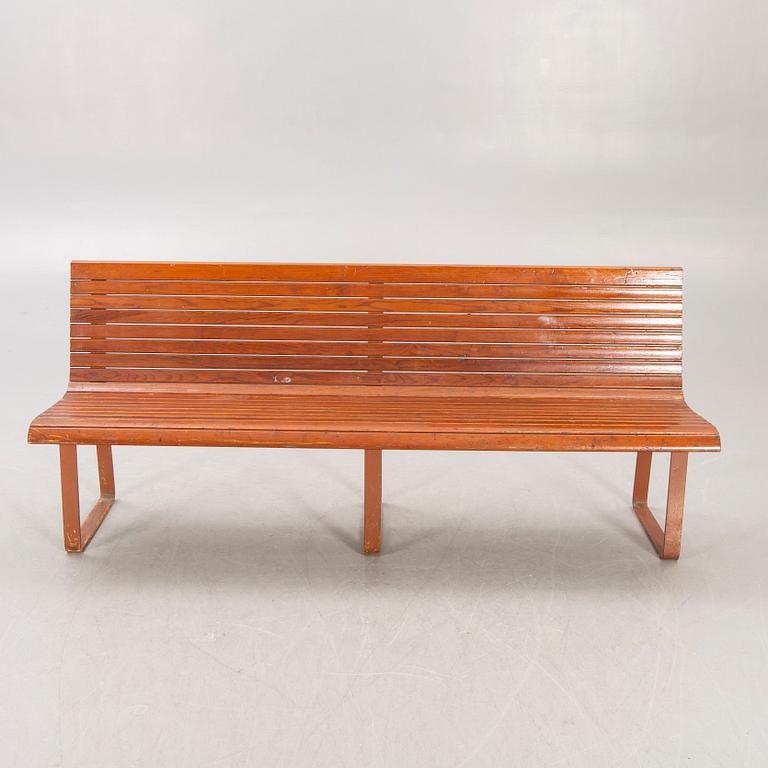 A wooden bench first half of the 20th century.