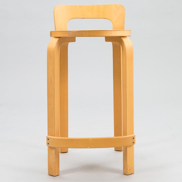 ALVAR AALTO, barstol, modell K65, Artek, 1980-tal.