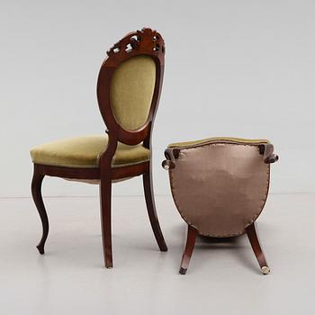 STOLAR, 1 par, 1800-talets andra hälft.