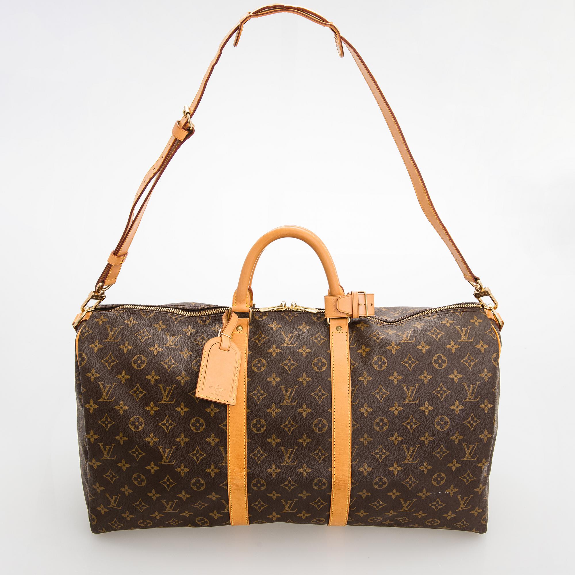 Louis Vuitton, 'Keepall 55 bandoulière', weekend bag.