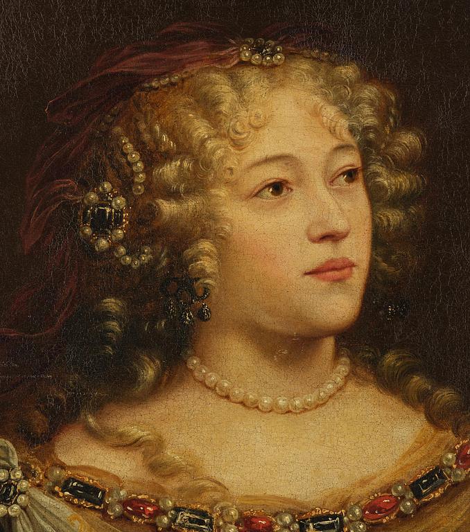 Abraham Janssens, follower of, Saint Helena, Possibly depicting Louise de La Vallière (1644-1710), the mistress of Louis XIV.