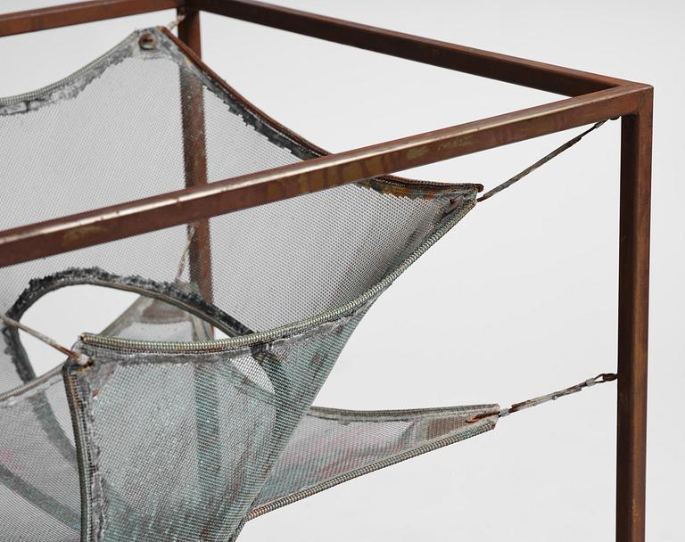 Sigurdur Gustafsson, a "Wind" easy chair/sculpture, ed. HC 4/5, Källemo, Värnamo, post 2003.