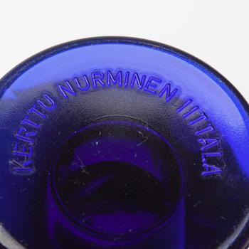 GLASSERVIS, 18 delar, "Luna" Kaj Franck, "Verna" Kerttu Nurminen, Iittala, 1900-talets slut.