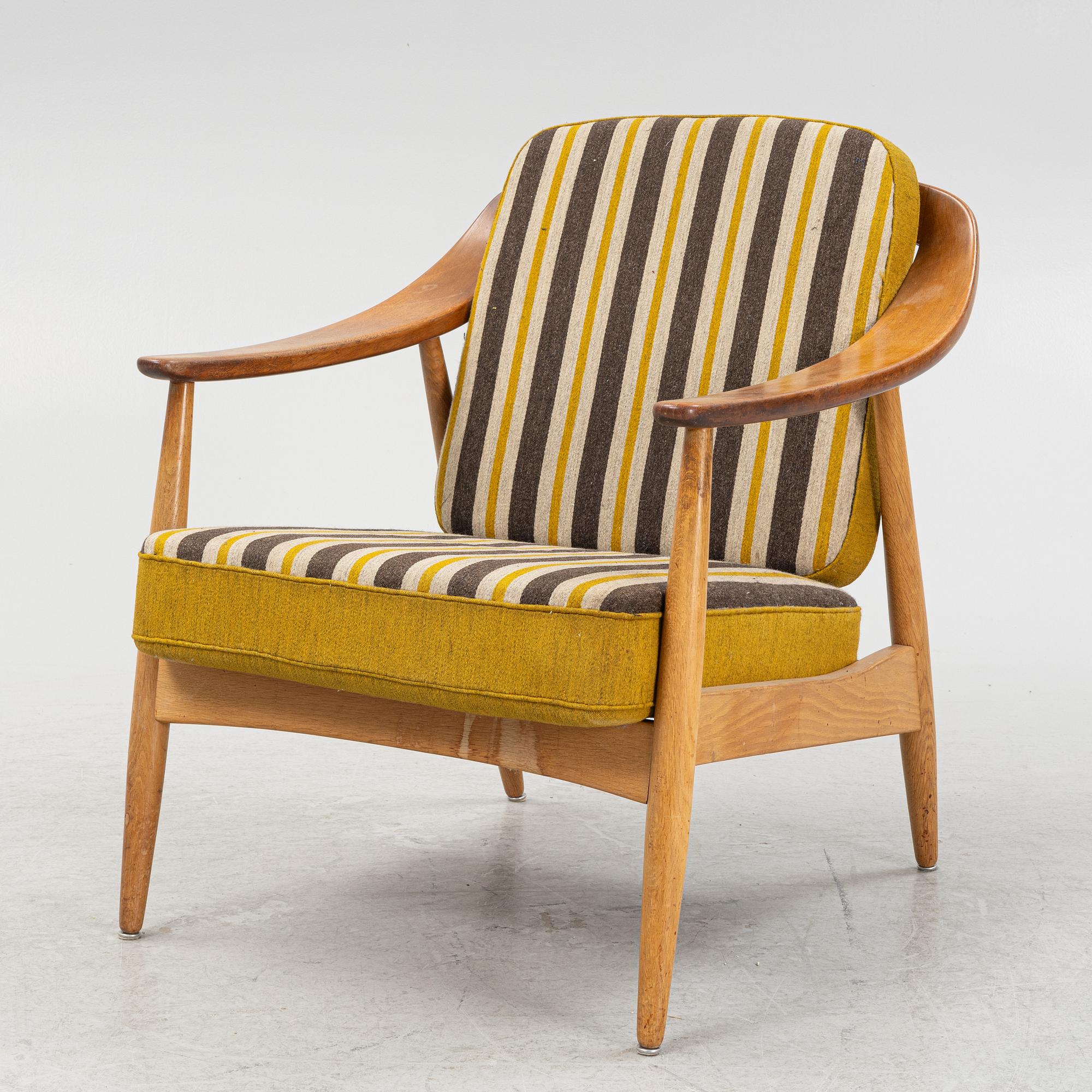 Illum Wikkelsø, an armchair, Søren Willadsen, Denmark 1950s.
