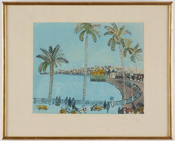 Raoul Dufy, "La baie des Anges à Nice".