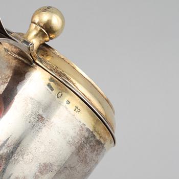 STOP, silver, Johan Fredrik Wildt, Stockholm, 1801, vikt 470 gram.