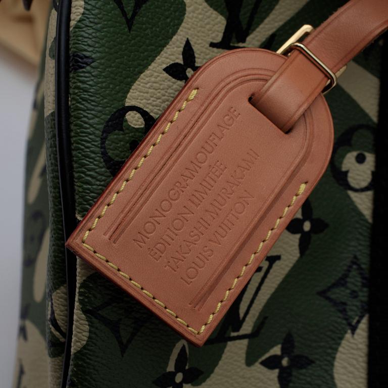 LOUIS VUITTON, a Monogramouflage "Speedy 35" handbag, design Takashi Murakami.