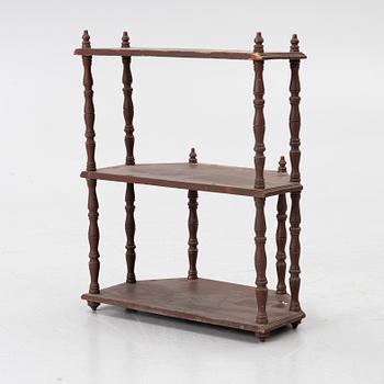 A wall shelf, 19th Century.