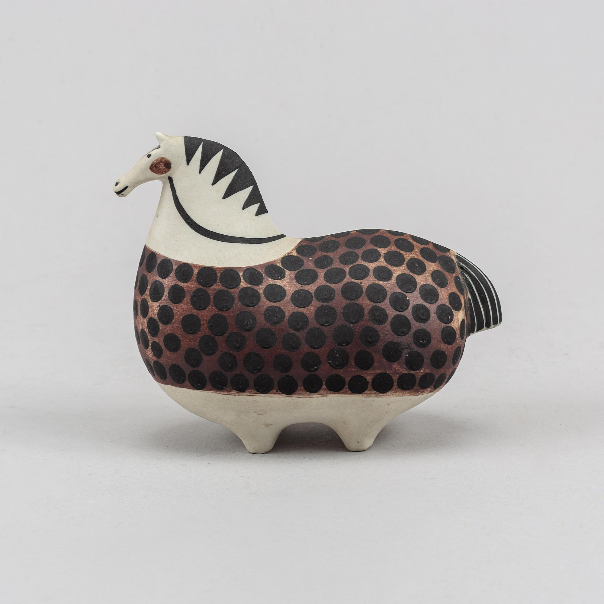 Stig Lindberg, a stoneware 'Springare' figurine, Gustavsberg Studio.