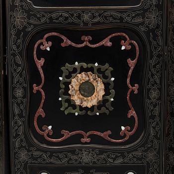 Vikskärm, 6 delar, Kina 1900-talets första hälft.