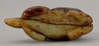 FIGURIN, jade. Kina, troligen 1700-tal.