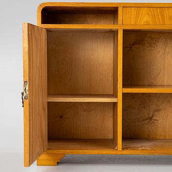 A bookcase with cabinet, Sweden, 1930s/40s.