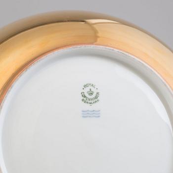 A Royal Copenhagen part service, 20th century (6 pieces).