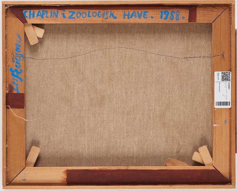 Leif Ericson, "Chaplin i zoologisk have".