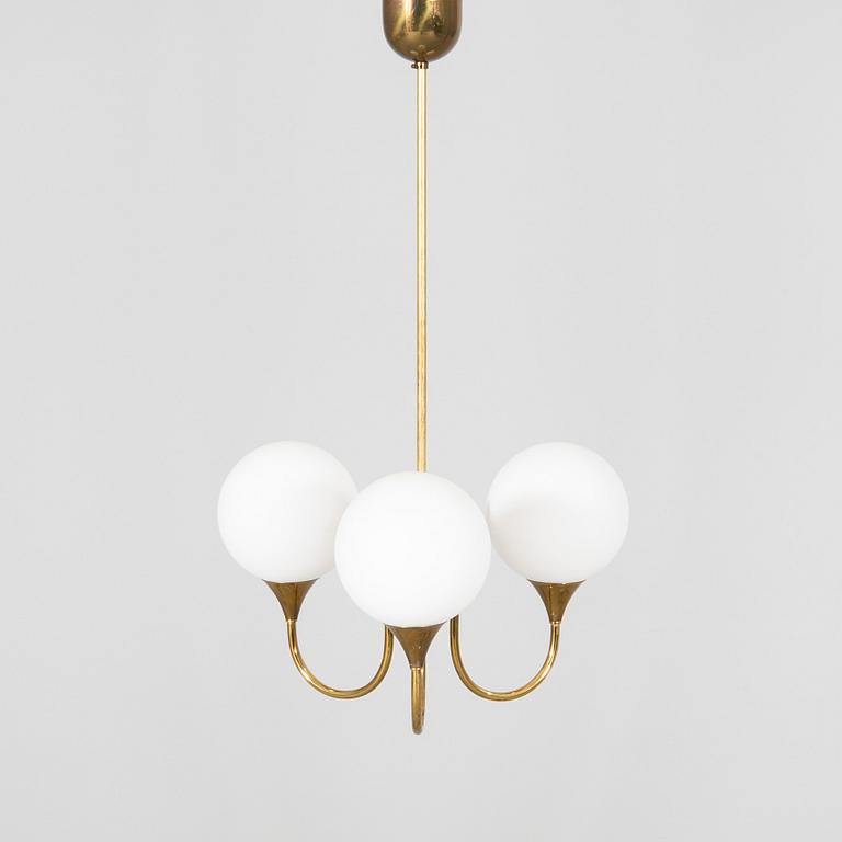 A brass ceiling pendant second part of the 20th century.