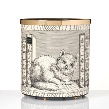 Piero Fornasetti, a 'Libri' paper basket, Fornasetti, Milano, Italy 2020.