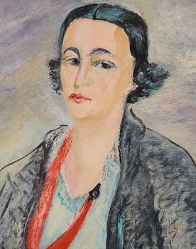 Sigrid Hjertén, Portrait depicting Signe Henschen.