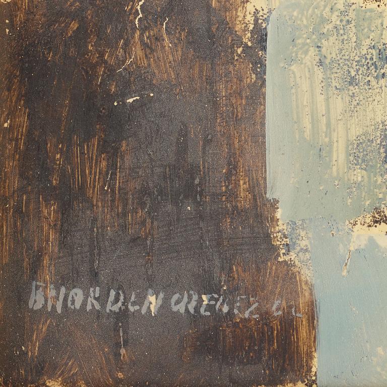 BRITA NORDENCREUTZ, blandteknik, signerad.