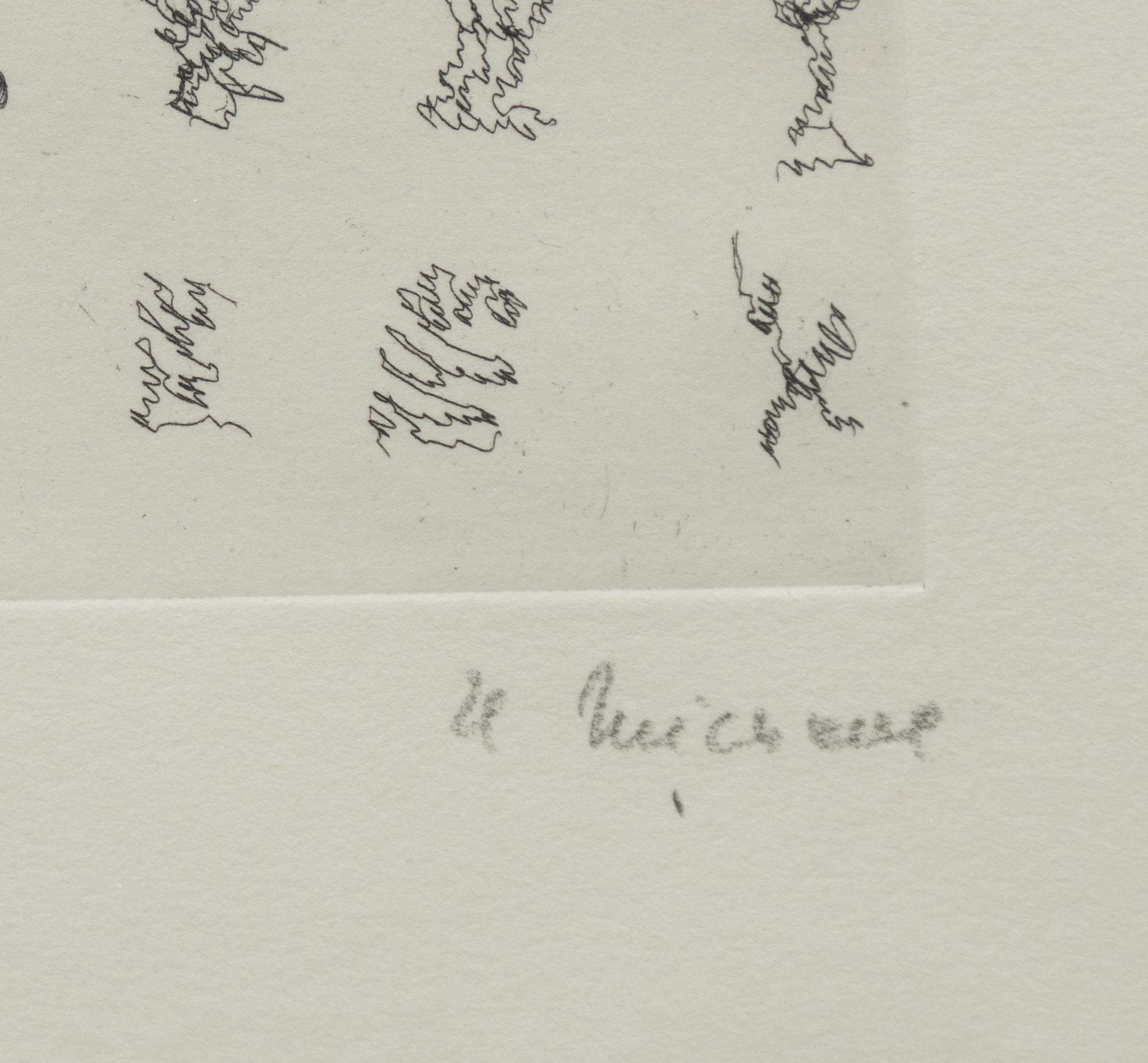 Henri Michaux, Untitled.