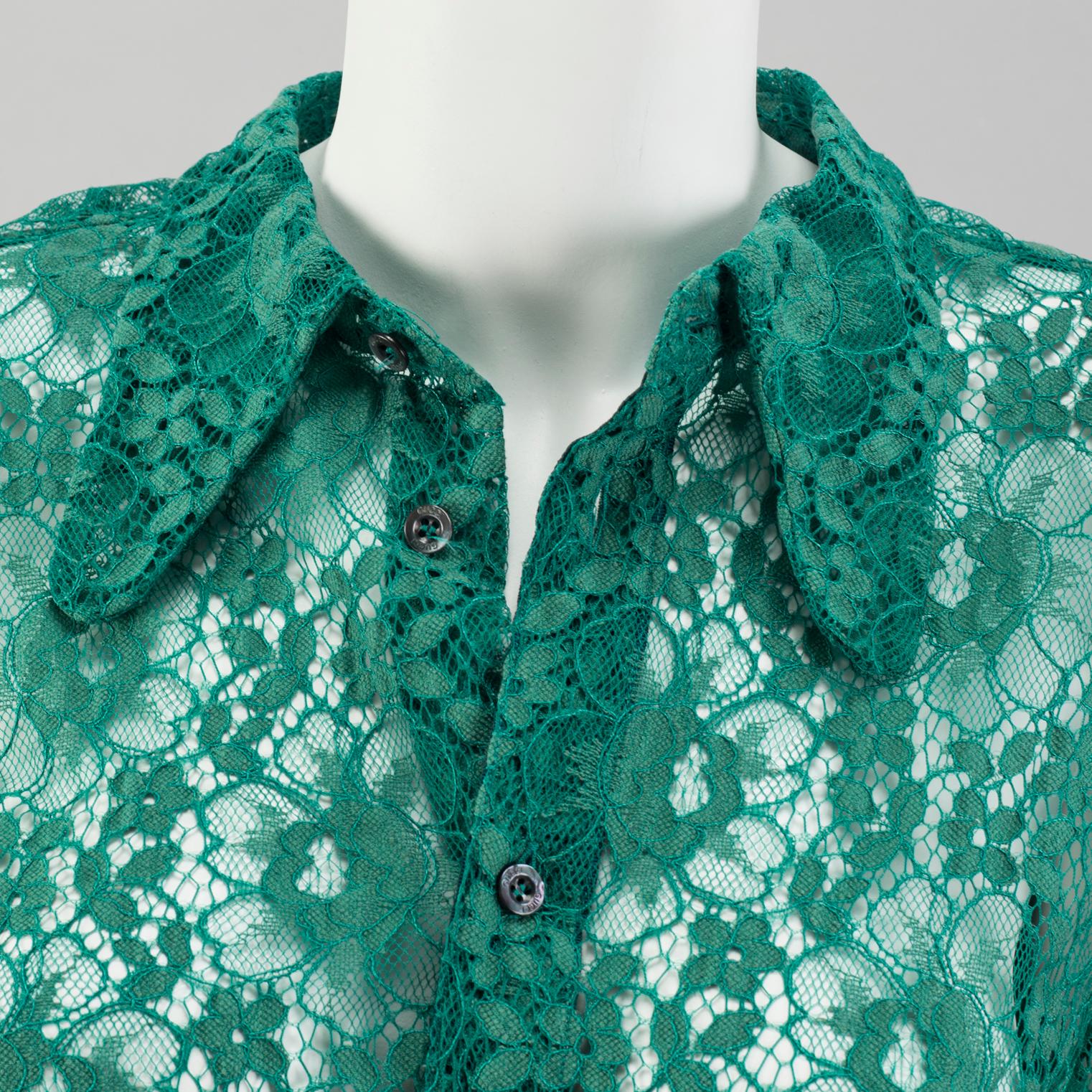 GUCCI, blouse, italan size 48.
