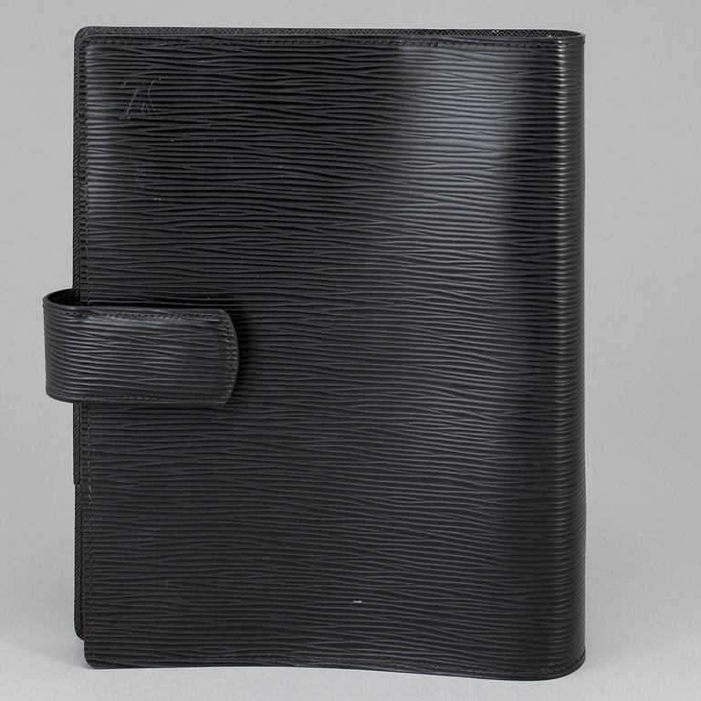 LOUIS VUITTON, pärm samt plånbok "Epi Sarah wallet".