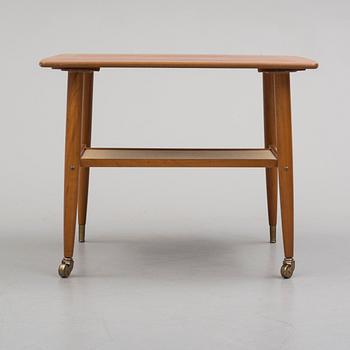 a mid 20th century teak table.