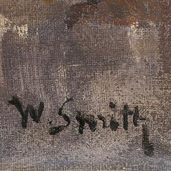 WILHELM SMITH, olja på duk, signerad.