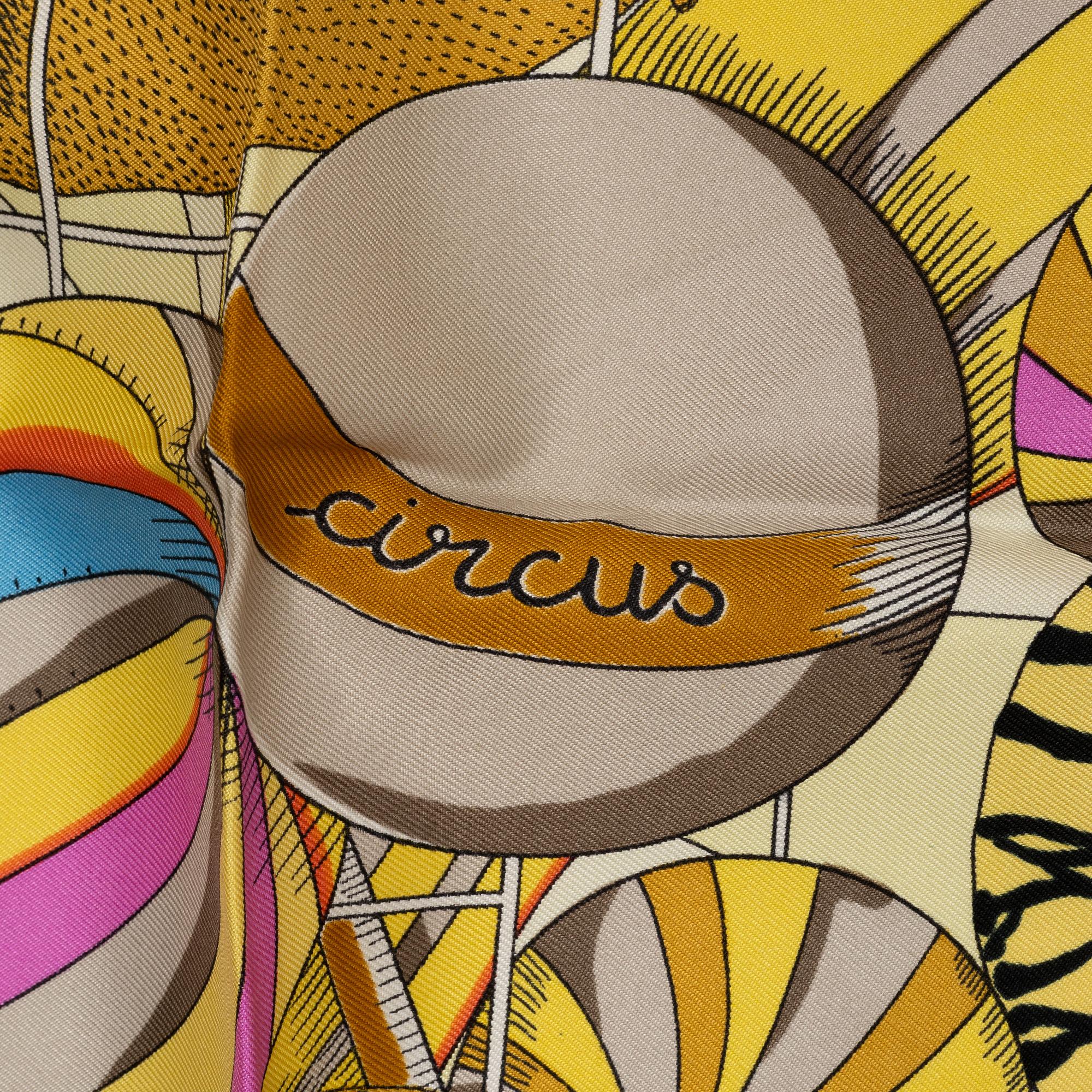 Hermès, scarf, "Circus".