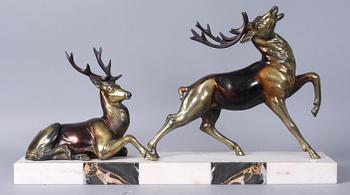 SKULPTUR, art deco stil, sign Thierry.
