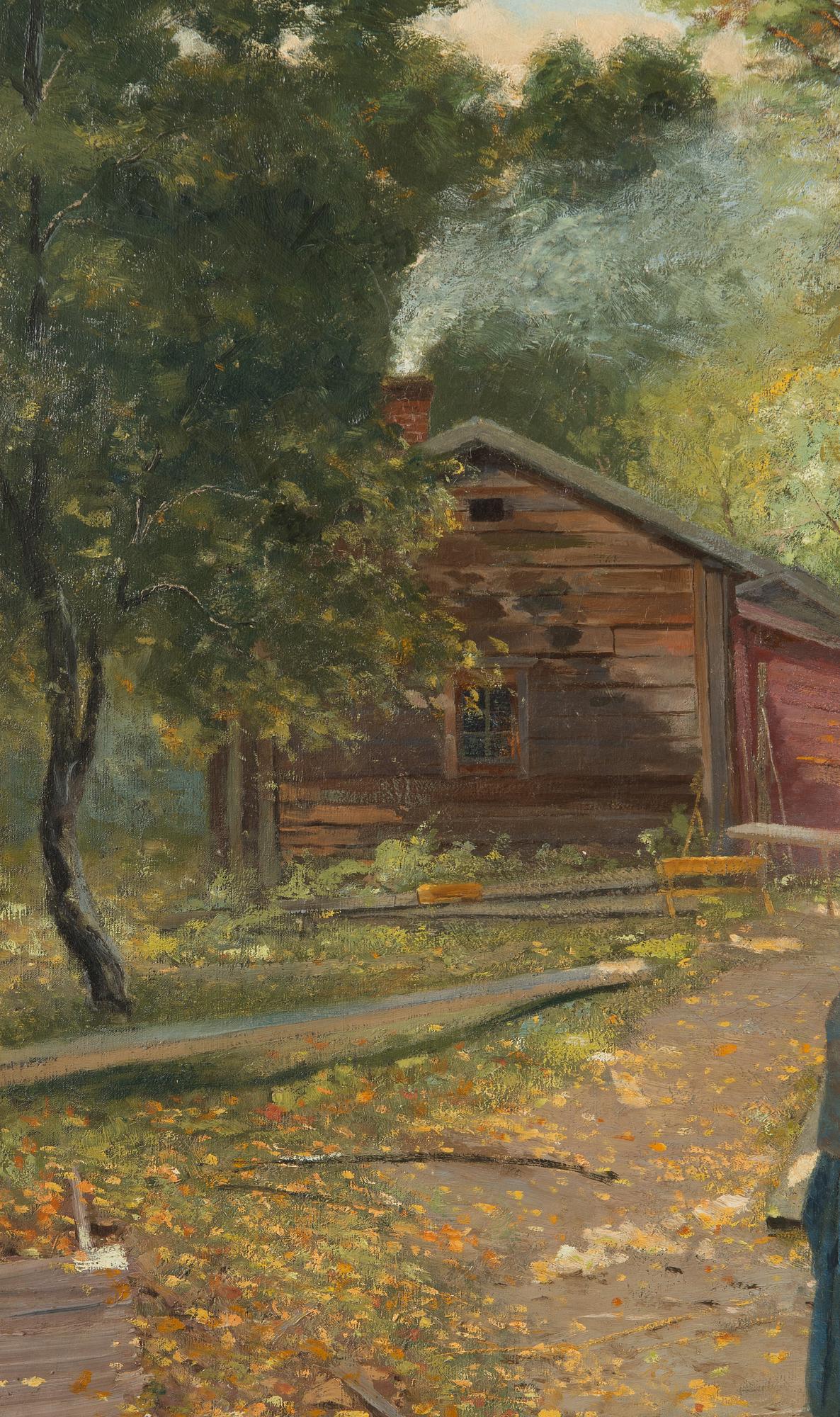 Sigfrid August Keinänen, Maatila vesistön äärellä.