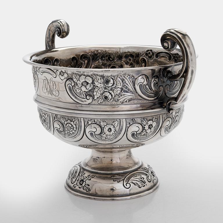 Skål, silver, Thomas Hayes, Birmingham 1904.