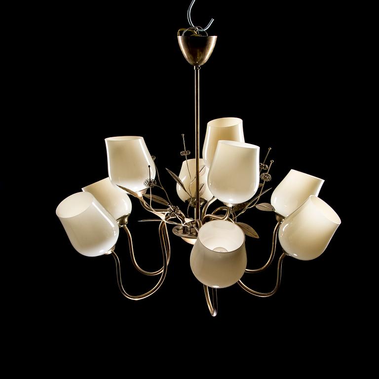 TAKLAMPA, Itsu, 1900-talets mitt. Höjd 70 cm.