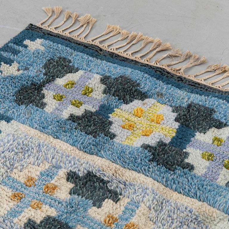 Ingegerd Silow, Rug, röllakan, "Torekov", 140 x 200 cm.