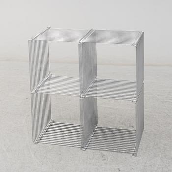 Four 'Wire cubes' by Verner Panton, Fritz Hansen.