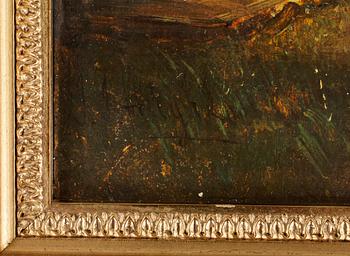 JOHN JOSEPH HUGHES, olja på duk. Signerad.