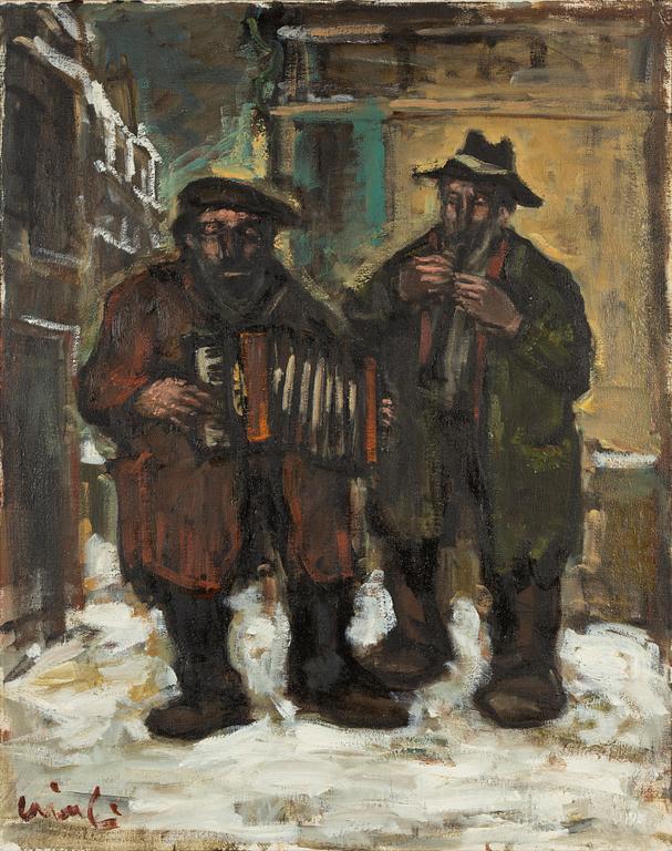 Olavi Laine, oil on canvas, signed.